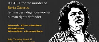 Rally for Berta Facebook Post