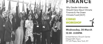 WEDO CSW Climate Finance Event JPG