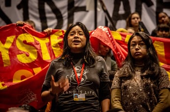 a group of women smiling