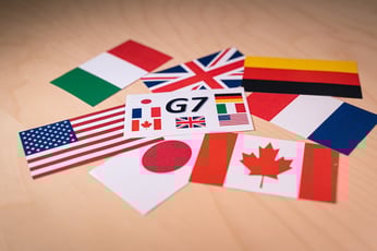 G7 Flags Adobe Stock 286150645