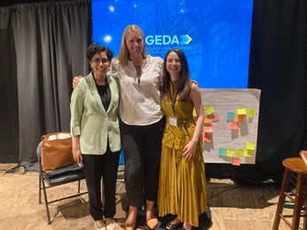 Group of women at geda